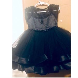 Black formal dress